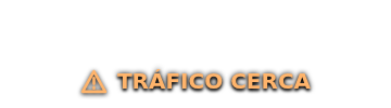 Captura real de LUMOLI RACE: Aviso de tráfico cercano